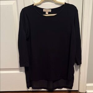 Elegant Black Women's Top